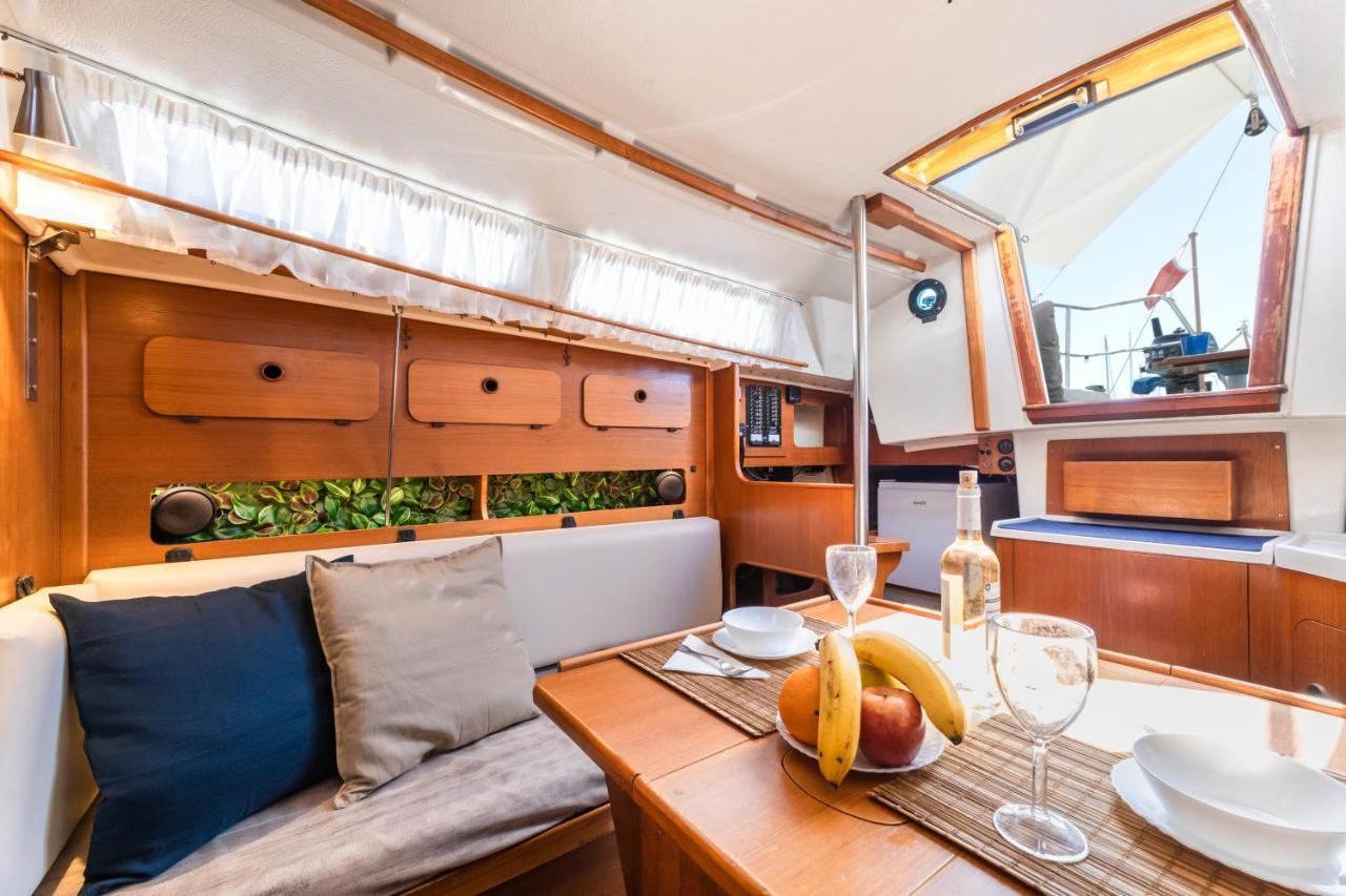 Seaside Chill-Out Stay On A Sail Yacht Puerto Calero Exterior foto